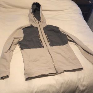 Men’s Lululemon jacket grey and Greige